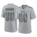 Kdoa P.Eagles #88 Dallas Goedert Player Gray Atmosphere Fashion Home Game Stitched Jerseys