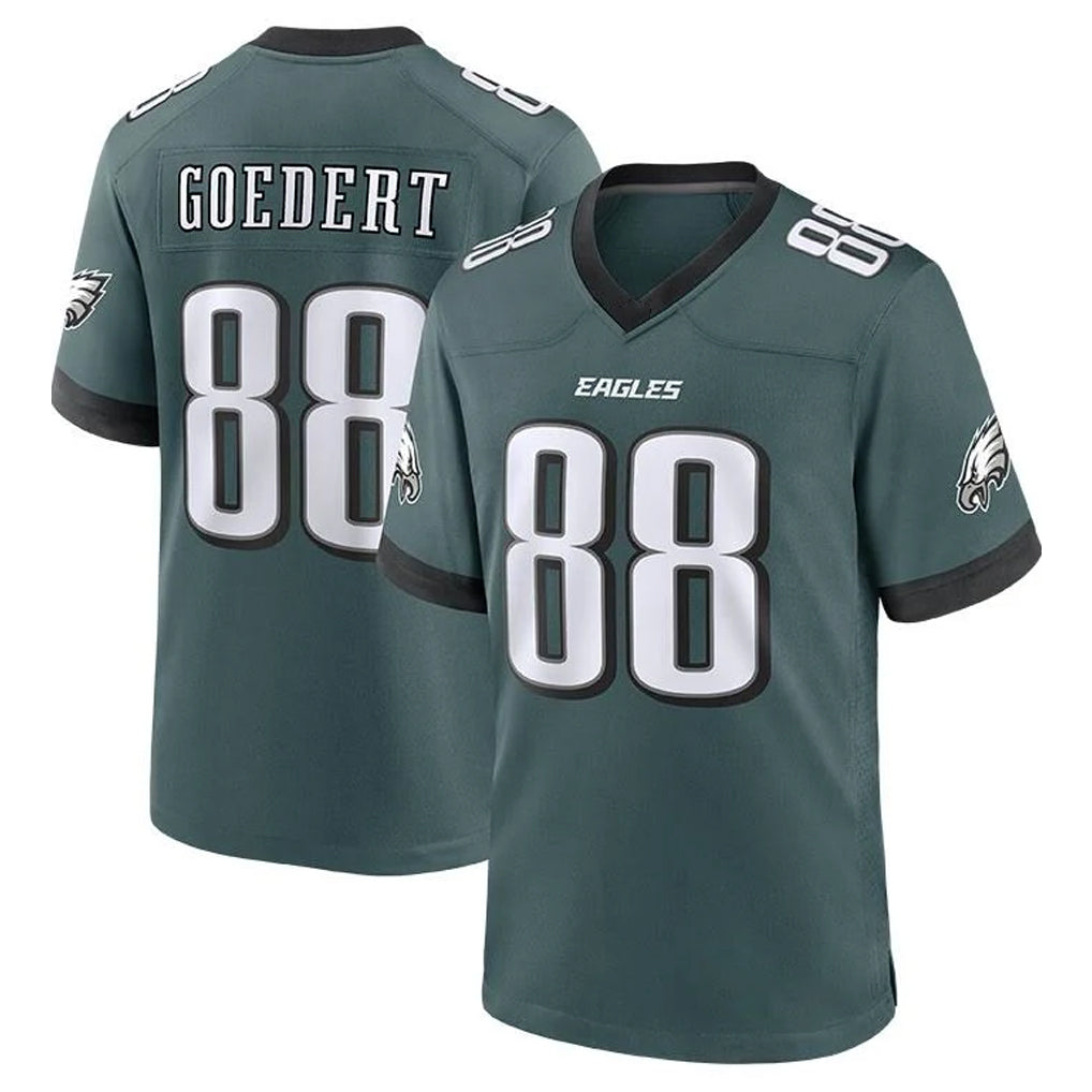 Kdoa P.Eagles #88 Dallas Goedert Player Green Home Game Stitched Jerseys