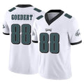 Kdoa P.Eagles #88 Dallas Goedert Player White Limited Vapor F.U.S.E. Home Game Stitched Jerseys