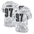 Kdoa P.Eagles #97 Moro Ojomo Player Arctic Camo Salute to Service Limited Game Stitched Jerseys