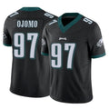 Kdoa P.Eagles #97 Moro Ojomo Player Black Limited Vapor F.U.S.E. Home Game Stitched Jerseys