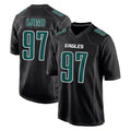 Kdoa P.Eagles #97 Moro Ojomo Player Carbon Black Fashion Home Game Stitched Jerseys
