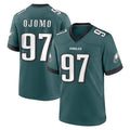 Kdoa P.Eagles #97 Moro Ojomo Player Green Home Game Stitched Jerseys