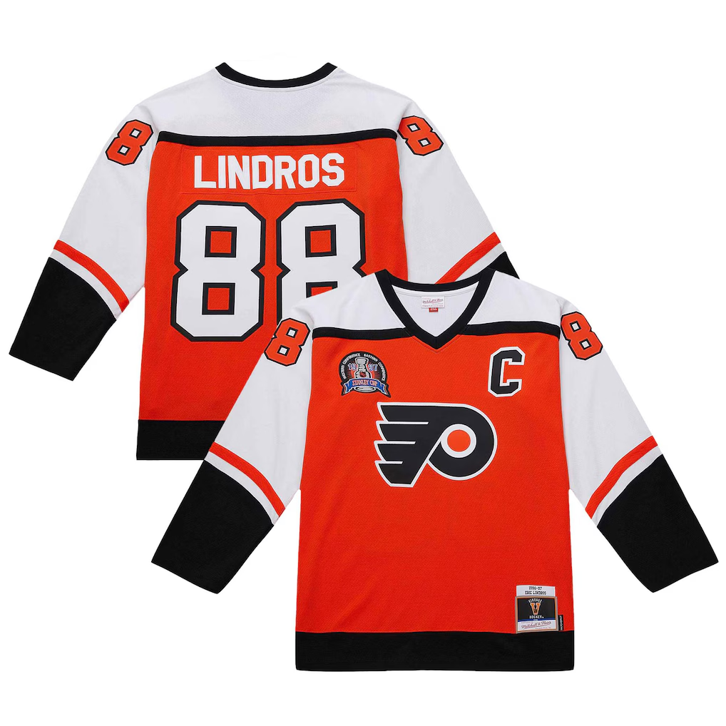 Kdoa P.Flyers #88 Eric Lindros Orange 1996?97 Power Play Jerseys