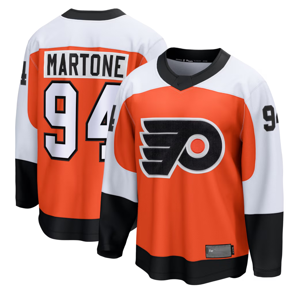 Kdoa P.Flyers #94 Porter Martone Orange Breakaway Jerseys