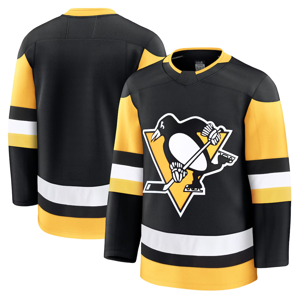 Kdoa P.Penguins Black 2024 Military Appreciation Practice Jerseys