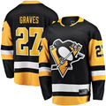 Kdoa P.Penguins #27 Ryan Graves Black Home Breakaway Jerseys