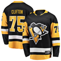 Kdoa P.Penguins #75 Connor Clifton Black Home Breakaway Jerseys