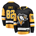 Kdoa P.Penguins #82 Caleb Jones Black Home Breakaway Jerseys
