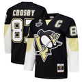 Kdoa P.Penguins #87 Sidney Crosby Black 2008 Power Play Jerseys