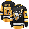 Kdoa P.Penguins #87 Sidney Crosby Black Captain Patch Home Breakaway Jerseys