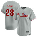 Kdoa P.Phillies #28 Alec Bohm Player Gray Home Limited Stitched Jerseys