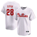 Kdoa P.Phillies #28 Alec Bohm Player White Home Limited Stitched Jerseys