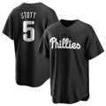 Kdoa P.Phillies #5 Bryson Stott Player Black Alt Fashion Home Game Stitched Jerseys