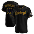 Kdoa P.Pirates #10 Bryan Reynolds Player Black Home Limited Elite Stitched Jerseys