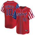 Kdoa P.Pirates #10 Bryan Reynolds Player Red 2025 Independence Day Vapor Premier Limited Stitched Jerseys