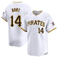 Kdoa P.Pirates #14 Joey Bart Player White Home Limited Stitched Jerseys
