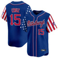 Kdoa P.Pirates #15 Oneil Cruz Player Royal 2025 Independence Day Vapor Premier Limited Stitched Jerseys