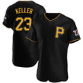 Kdoa P.Pirates #23 Mitch Keller Player Black Home Limited Elite Stitched Jerseys