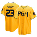 Kdoa P.Pirates #23 Mitch Keller Player Gold City Connect Home Game Stitched Jerseys