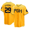 Kdoa P.Pirates #29 Ryan O?¡®Hearn Player Gold City Connect Home Game Stitched Jerseys