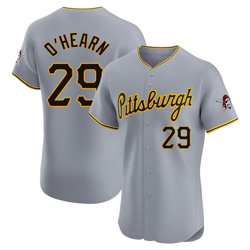 Kdoa P.Pirates #29 Ryan O?¡®Hearn Player Gray Road Home Limited Elite Stitched Jerseys