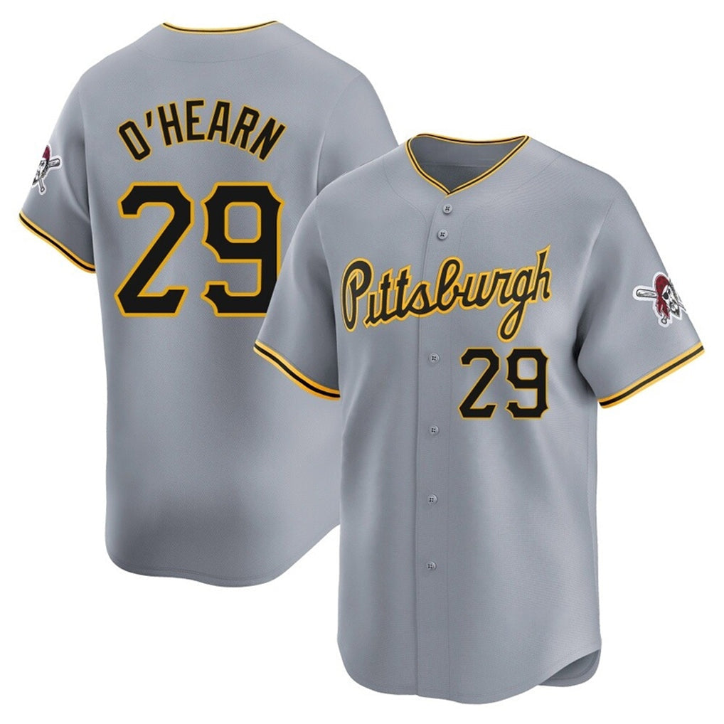 Kdoa P.Pirates #29 Ryan O?¡®Hearn Player Gray Road Home Limited Stitched Jerseys