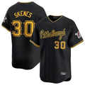 Kdoa P.Pirates #30 Paul Skenes Player Black Home Limited Stitched Jerseys