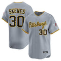 Kdoa P.Pirates #30 Paul Skenes Player Gray Road Home Limited Stitched Jerseys