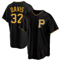 Kdoa P.Pirates #32 Henry Davis Player Black Alternate 2025 Home Game Stitched Jerseys