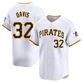 Kdoa P.Pirates #32 Henry Davis Player White Home Limited Stitched Jerseys