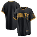 Kdoa P.Pirates Blank Player Black 2026 City Connect Home Limited Stitched Jerseys