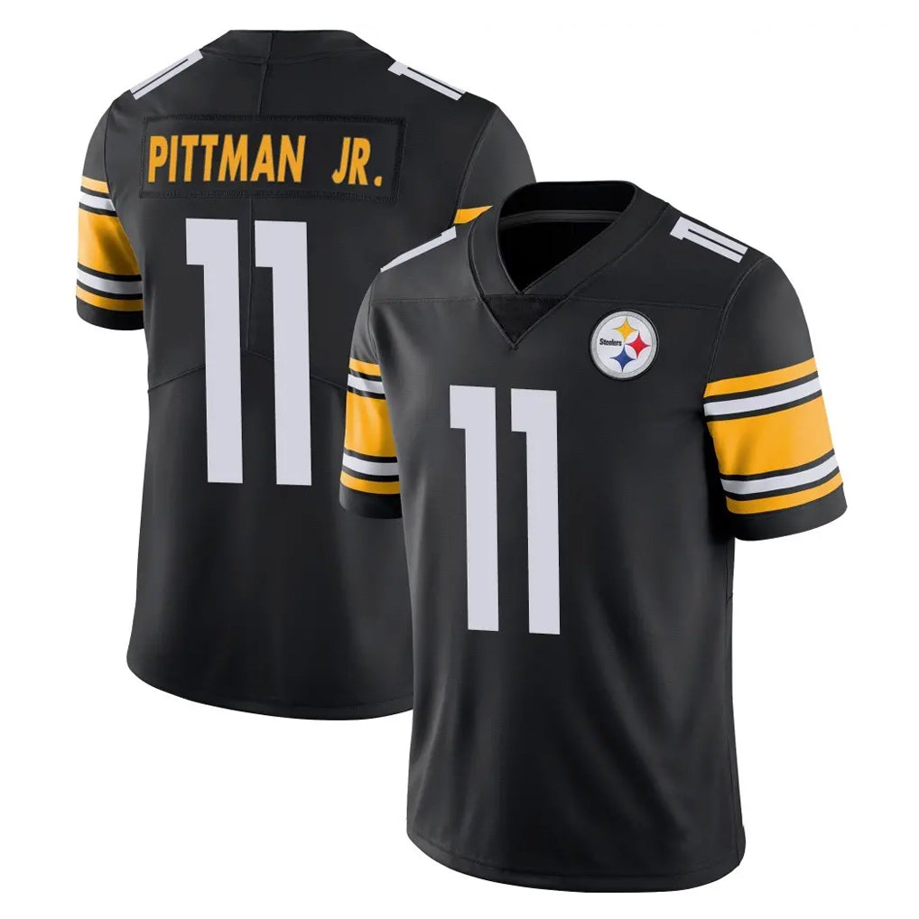 Kdoa P.Steelers #11 Michael Pittman Jr. Player Black Limited Vapor Untouchable Home Game Stitched Jerseys