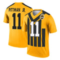 Kdoa P.Steelers #11 Michael Pittman Jr. Player Gold Legend Limited 1933 Throwback Performance Home Game Stitched Jerseys