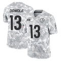 Kdoa P.Steelers #13 Rico Dowdle Player Arctic Camo Limited Salute To Service Home Game Stitched Jerseys