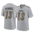 Kdoa P.Steelers #13 Rico Dowdle Player Gray Atmosphere Fashion Home Game Stitched Jerseys
