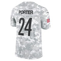 Kdoa P.Steelers #24 Joey Porter Jr. Limited Salute to Service Stitched Jerseys