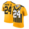 Kdoa P.Steelers #24 Joey Porter Jr. Player Gold Legend Limited 1933 Throwback Performance Home Game Stitched Jerseys