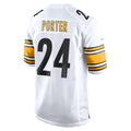 Kdoa P.Steelers #24 Joey Porter Jr. White Away Game Stitched Jerseys