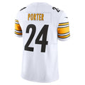 Kdoa P.Steelers #24 Joey Porter Jr. White Vapor F.U.S.E. Limited Stitched Jerseys