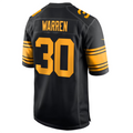 Kdoa P.Steelers #30 Jaylen Warren Black Alternate Game American Stitched Jerseys