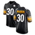 Kdoa P.Steelers #30 Jaylen Warren Player Black Home Game Stitched Jerseys