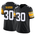 Kdoa P.Steelers #30 Jaylen Warren Player Black Limited Alternate Vapor F.U.S.E. Home Game Stitched Jerseys