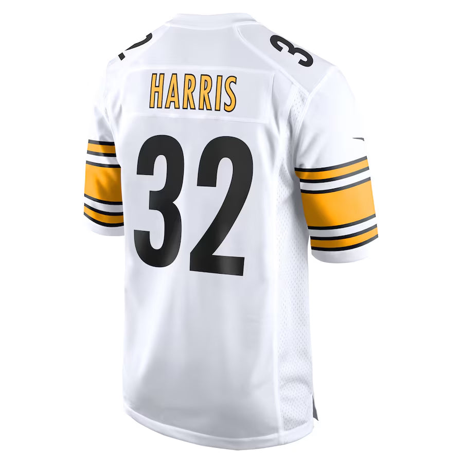 Kdoa P.Steelers #32 Franco Harris Player White Home Game Stitched Jerseys