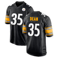 Kdoa P.Steelers #35 Jamel Dean Player Black Home Game Stitched Jerseys