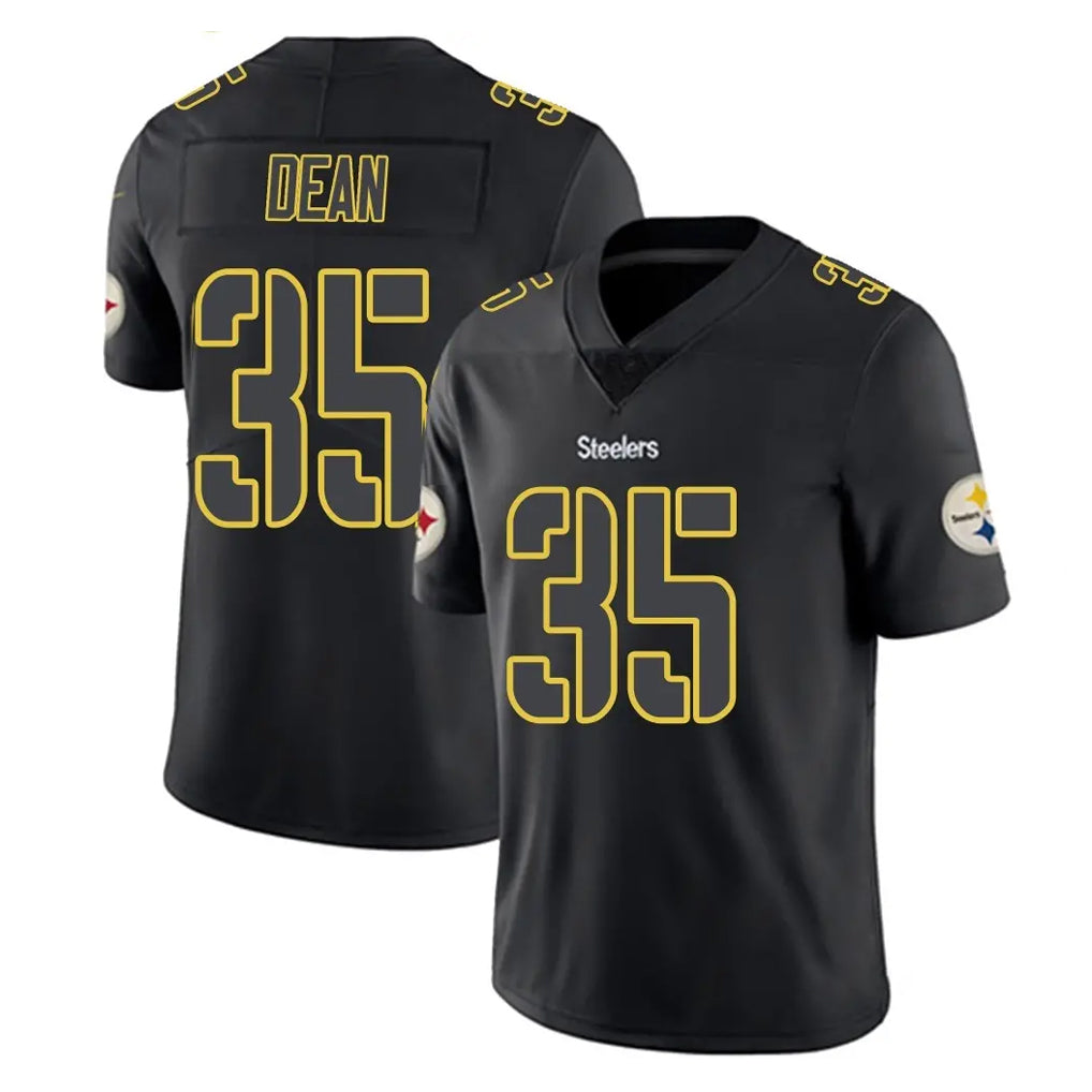 Kdoa P.Steelers #35 Jamel Dean Player Black Impact Limited Home Game Stitched Jerseys