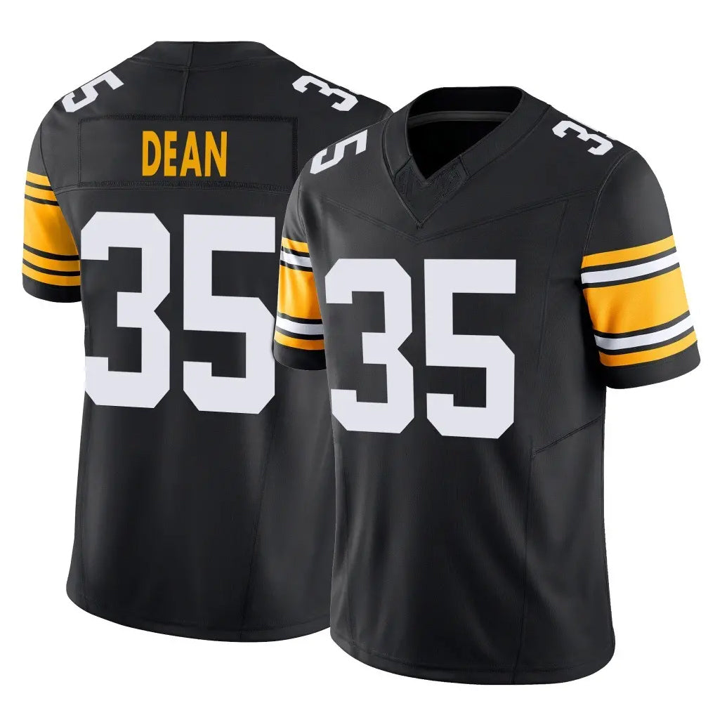 Kdoa P.Steelers #35 Jamel Dean Player Black Limited Alternate Vapor F.U.S.E. Home Game Stitched Jerseys