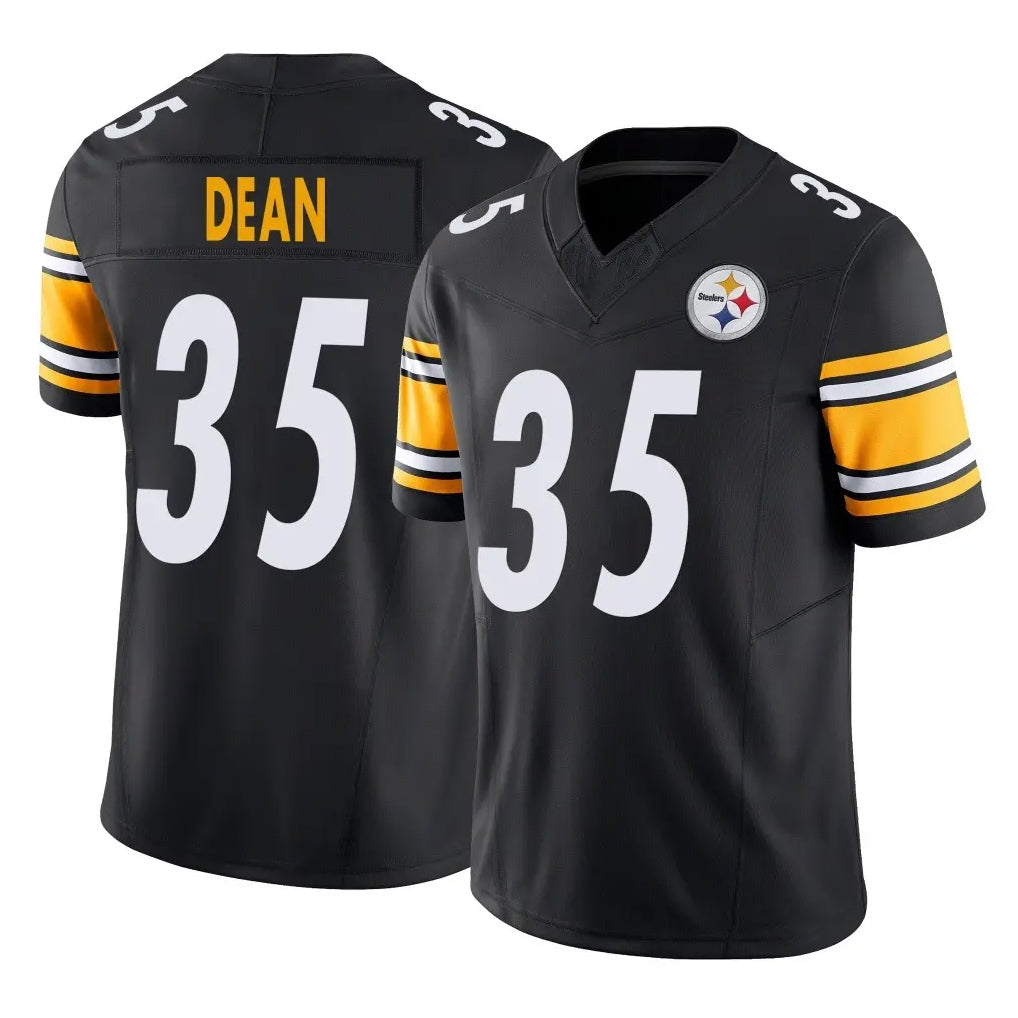 Kdoa P.Steelers #35 Jamel Dean Player Black Limited Vapor F.U.S.E. Home Game Stitched Jerseys