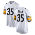 Kdoa P.Steelers #35 Jamel Dean Player White Home Game Stitched Jerseys
