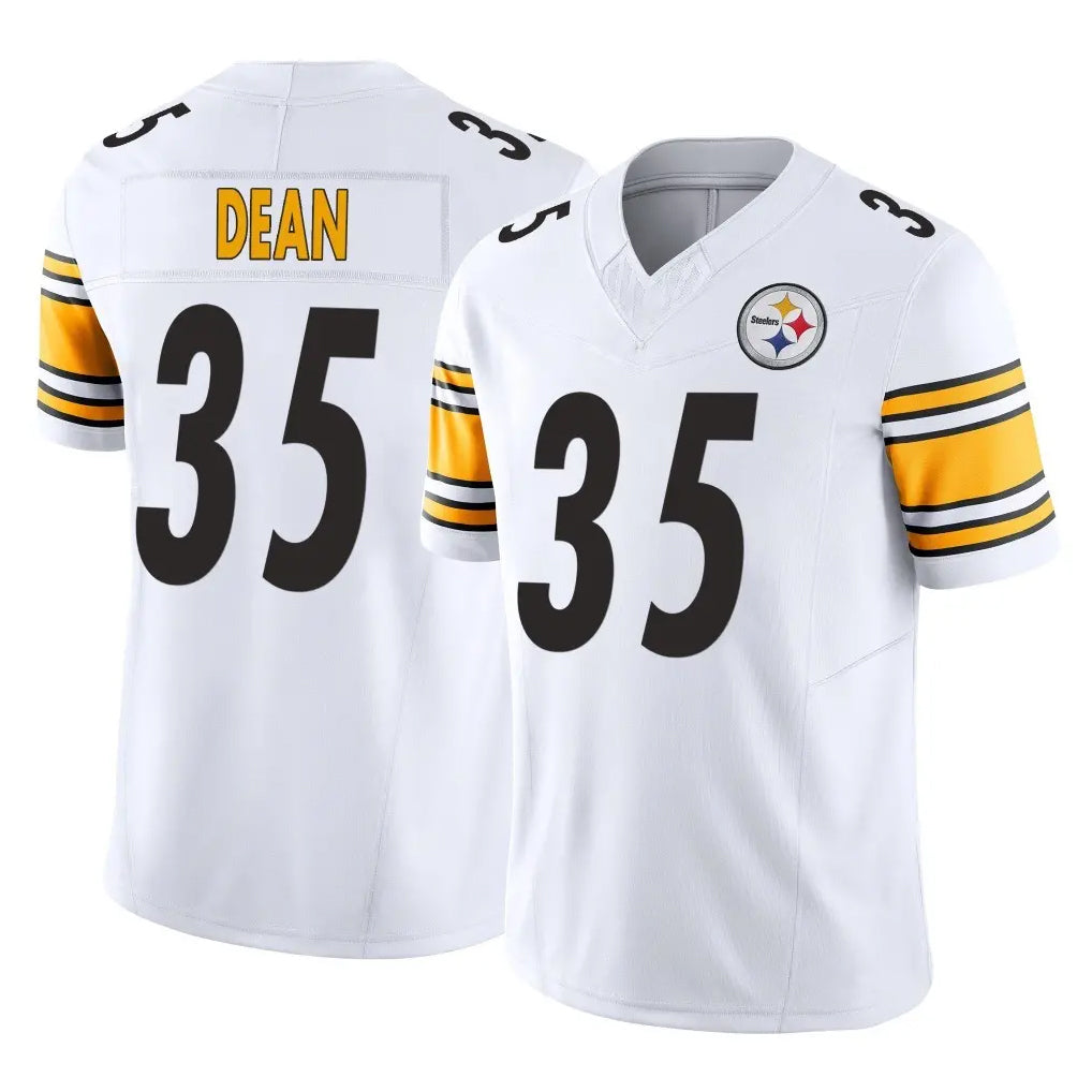 Kdoa P.Steelers #35 Jamel Dean Player White Limited Vapor F.U.S.E. Home Game Stitched Jerseys